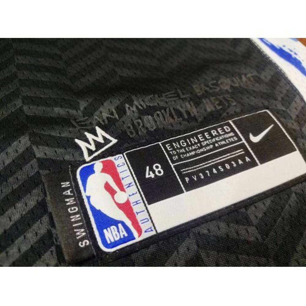 Men's Brooklyn Nets Joe Harris #12 Black 2020/21 Swingman Jersey - City Edition-Pro Kit Vault | Brand New 26/27 Sports Jerseys